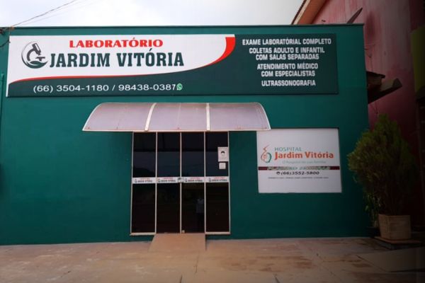 Clinica e Laboratorio Jardim Vitoria em Peixoto de Azevedo - Mato Grosso. Cep.78530-000